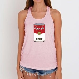 Cannabis Soup Women's Knotted Racerback Tank