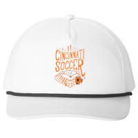 Cincinnati Soccer Cincy Futbol Cool Nati Skyline Snapback Five-Panel Rope Hat