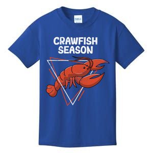 Crawfish Season Cajun Crawfish Boil Love Crayfish Seafood Gift Kids T-Shirt