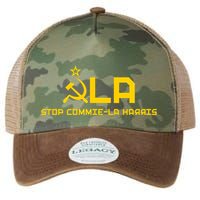 Commiela Stop Commie La Harris Stop Kamala Trump 2024 Legacy Tie Dye Trucker Hat