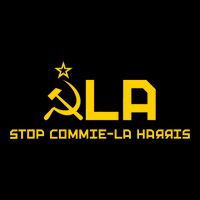 Commiela Stop Commie La Harris Stop Kamala Trump 2024 T-Shirt