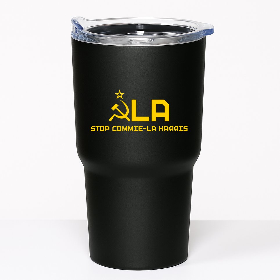 Commiela Stop Commie La Harris Stop Kamala Trump 2024 Tumbler