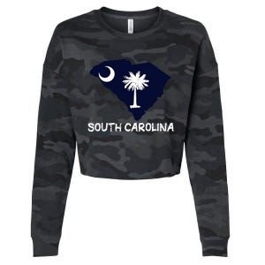 Cool South Carolina State Cropped Pullover Crew