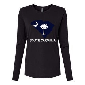 Cool South Carolina State Womens Cotton Relaxed Long Sleeve T-Shirt