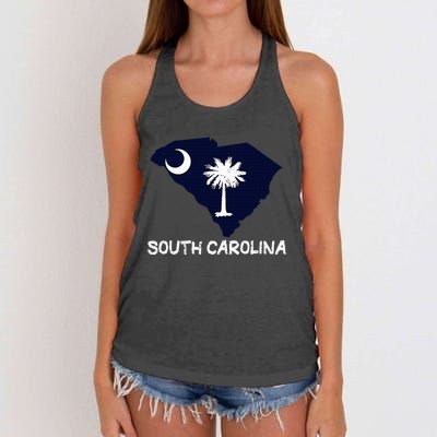 Cool South Carolina State Women's Knotted Racerback Tank