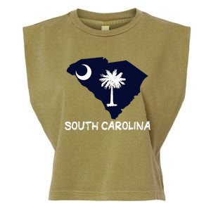 Cool South Carolina State Garment-Dyed Women's Muscle Tee