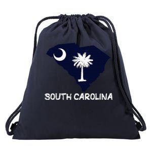 Cool South Carolina State Drawstring Bag