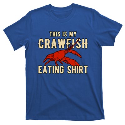 Crawfish Season Clothing This Is My Crawfish Eating Gift T-Shirt