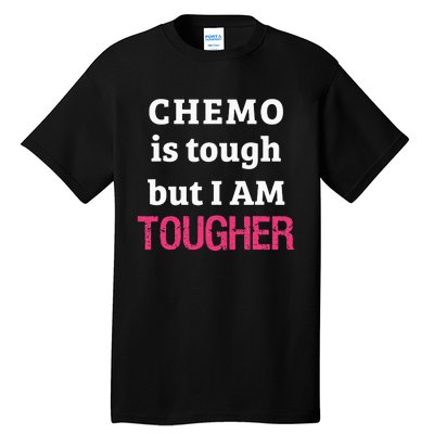 Chemo Support Chemotherapy Care Package Pink Beat Cancer Tall T-Shirt