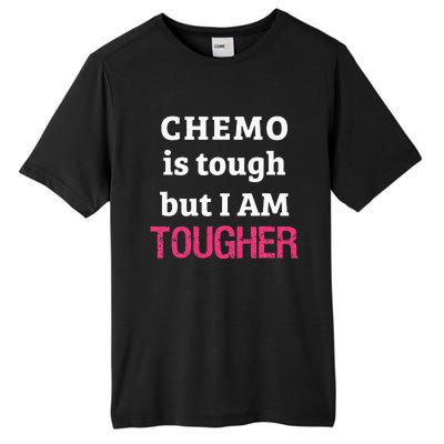 Chemo Support Chemotherapy Care Package Pink Beat Cancer Tall Fusion ChromaSoft Performance T-Shirt