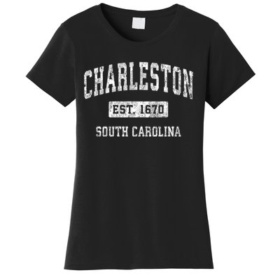 Charleston South Carolina Sc Vintage Established Women's T-Shirt