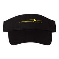 C5 Silhouette Classic Car Retro Vintage Yellow Visor