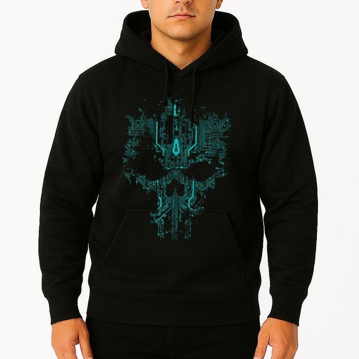 Circuit Skull Hoodie