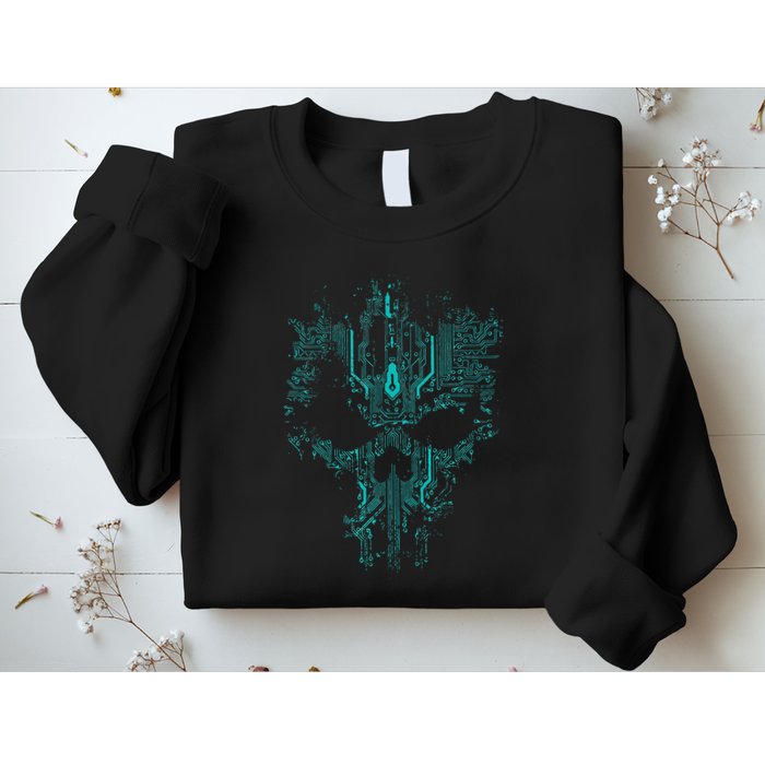 Circuit Skull Sweatshirt