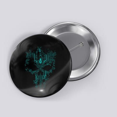 Circuit Skull Button