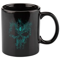 Circuit Skull 11oz C Handle Ceramic Mug