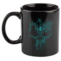 Circuit Skull 11oz C Handle Ceramic Mug