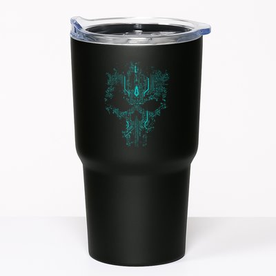 Circuit Skull Tumbler