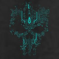 Circuit Skull Tumbler