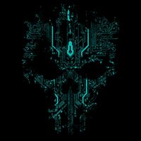 Circuit Skull Mousepad