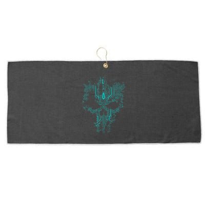 Circuit Skull Large Microfiber Waffle Golf Towel