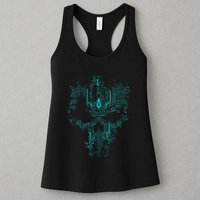 Circuit Skull Womens Tank Top