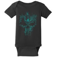 Circuit Skull Baby Bodysuit
