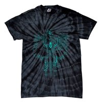Circuit Skull Tie-Dye T-Shirt