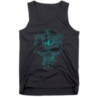 Circuit Skull Tank Top