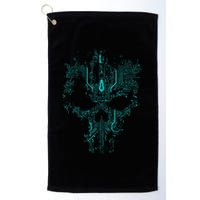 Circuit Skull Golf Towel