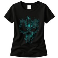 Circuit Skull Womens T-Shirt