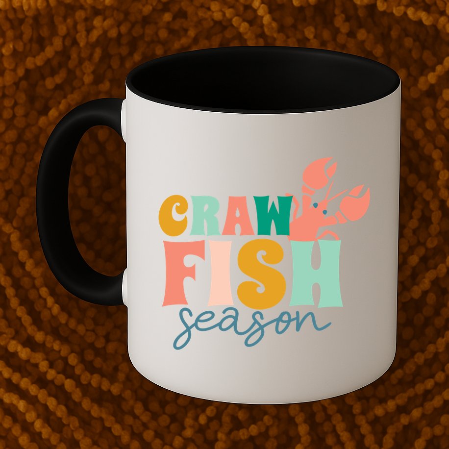 Crawfish Season Crawfish Junkie Cajun Lobster Gift Mug