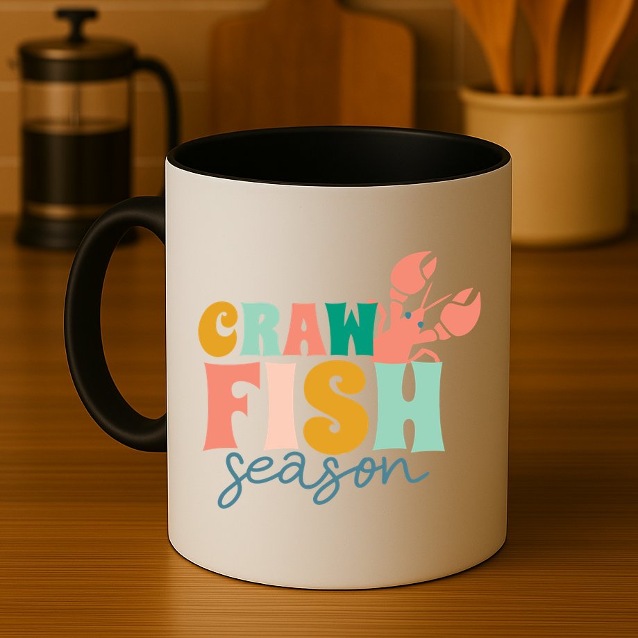 Crawfish Season Crawfish Junkie Cajun Lobster Gift Mug