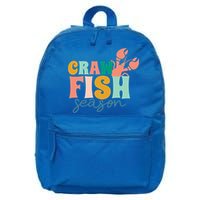 Crawfish Season Crawfish Junkie Cajun Lobster Gift 16 in Basic Backpack