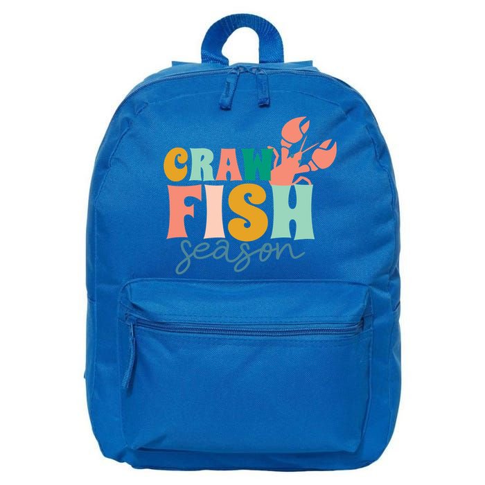 Crawfish Season Crawfish Junkie Cajun Lobster Gift 16 in Basic Backpack