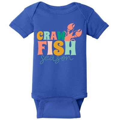Crawfish Season Crawfish Junkie Cajun Lobster Gift Baby Bodysuit