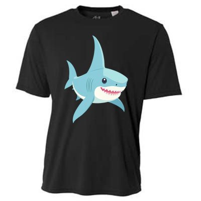 Cute Shark Cooling Performance Crew T-Shirt