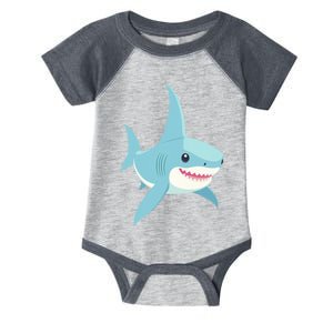 Cute Shark Infant Baby Jersey Bodysuit