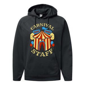 Carnival Staff Circus Event Security Ringmaster Lover Gift Performance Fleece Hoodie