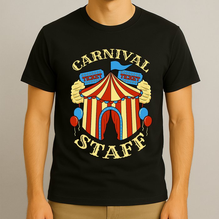 Carnival Staff Circus Event Security Ringmaster Lover Gift T-Shirt