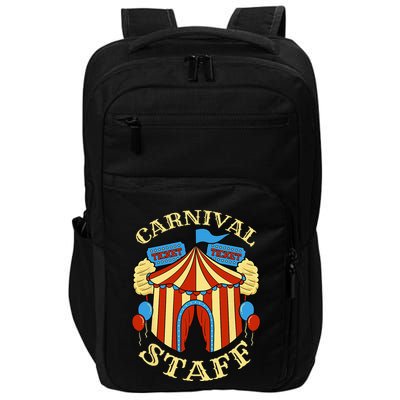 Carnival Staff Circus Event Security Ringmaster Lover Gift Impact Tech Backpack