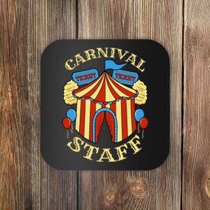 Carnival Staff Circus Event Security Ringmaster Lover Gift Coaster