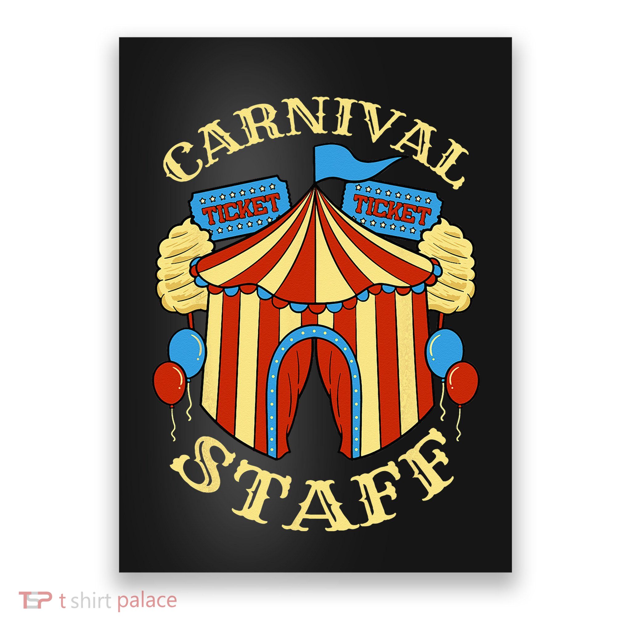 Carnival Staff Circus Event Security Ringmaster Lover Gift Poster