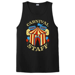 Carnival Staff Circus Event Security Ringmaster Lover Gift PosiCharge Competitor Tank