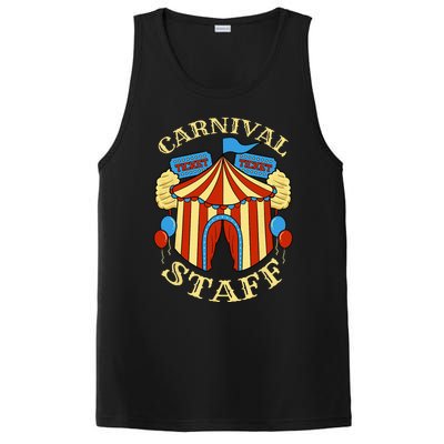 Carnival Staff Circus Event Security Ringmaster Lover Gift PosiCharge Competitor Tank