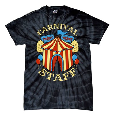 Carnival Staff Circus Event Security Ringmaster Lover Gift Tie-Dye T-Shirt