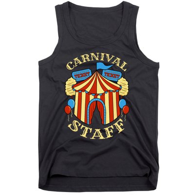 Carnival Staff Circus Event Security Ringmaster Lover Gift Tank Top