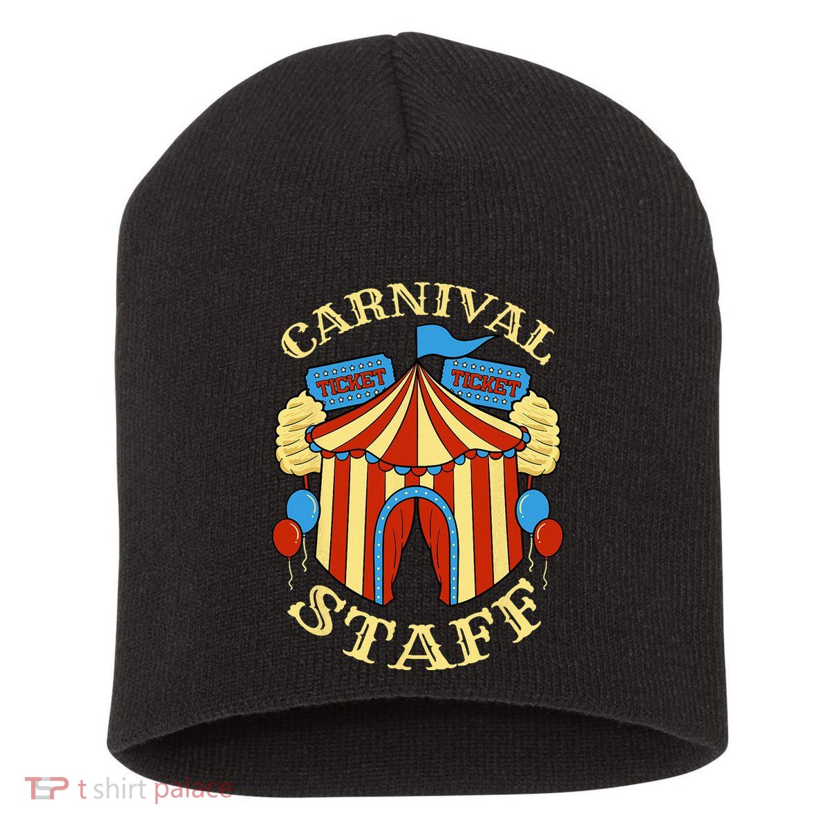 Carnival Staff Circus Event Security Ringmaster Lover Gift Short Acrylic Beanie