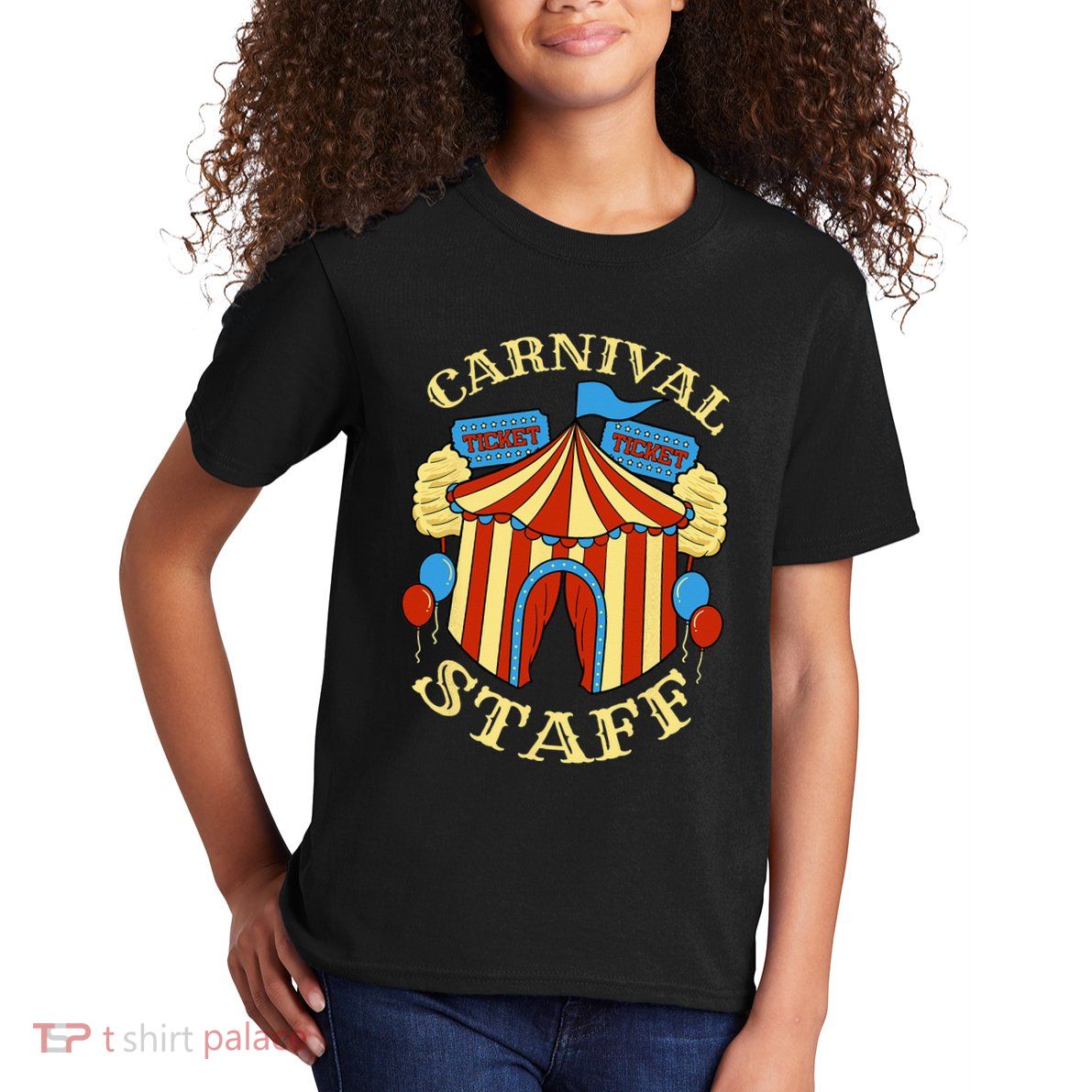 Carnival Staff Circus Event Security Ringmaster Lover Gift Kids T-Shirt