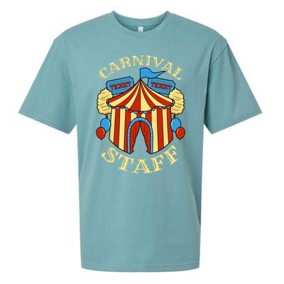 Carnival Staff Circus Event Security Ringmaster Lover Gift Sueded Cloud Jersey T-Shirt